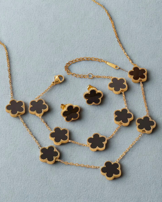 Conjunto trevo em Aço inoxidável